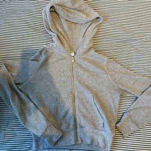 Tna waffle zip hoodie